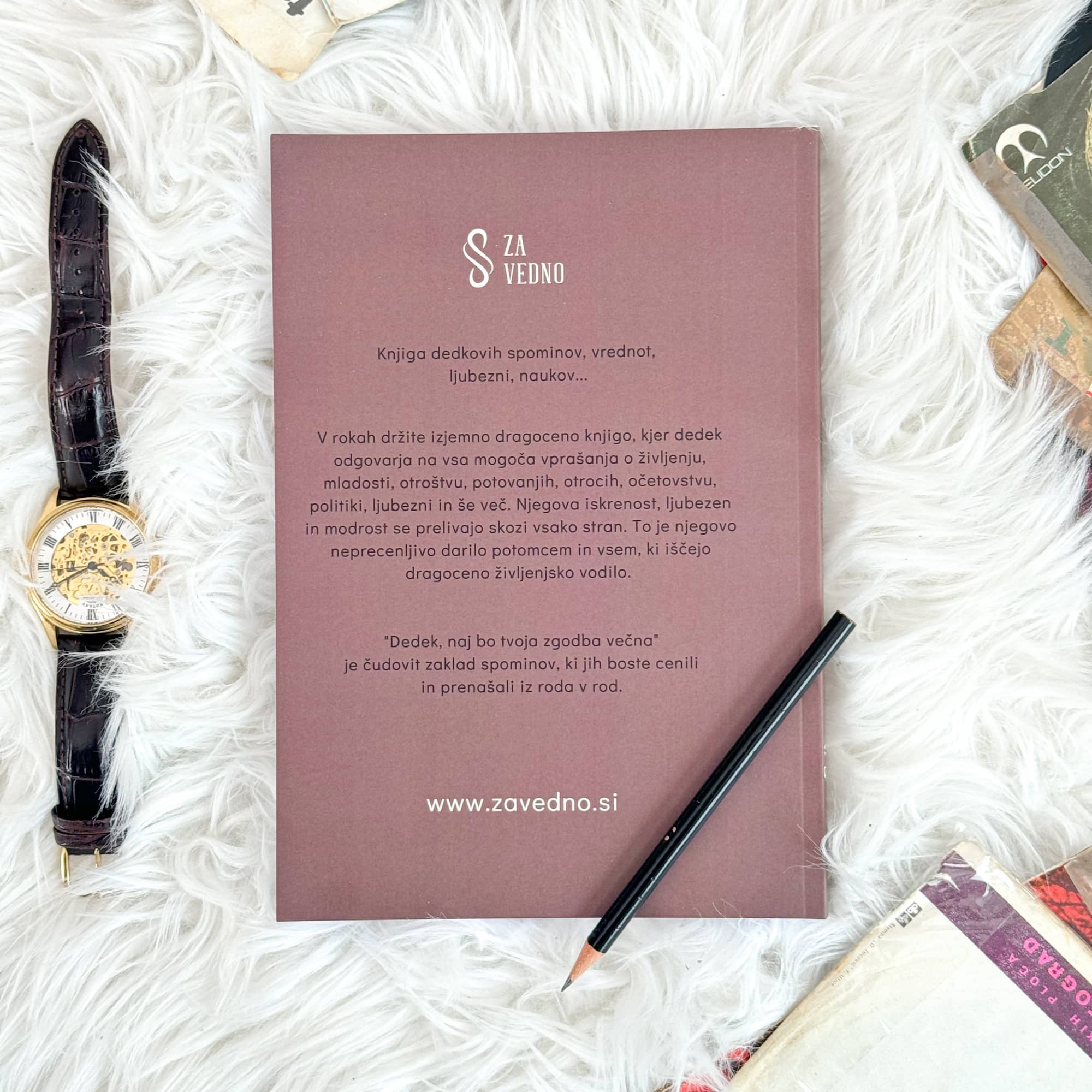 Dedek, naj bo tvoja zgodba večna (mehka vezava)