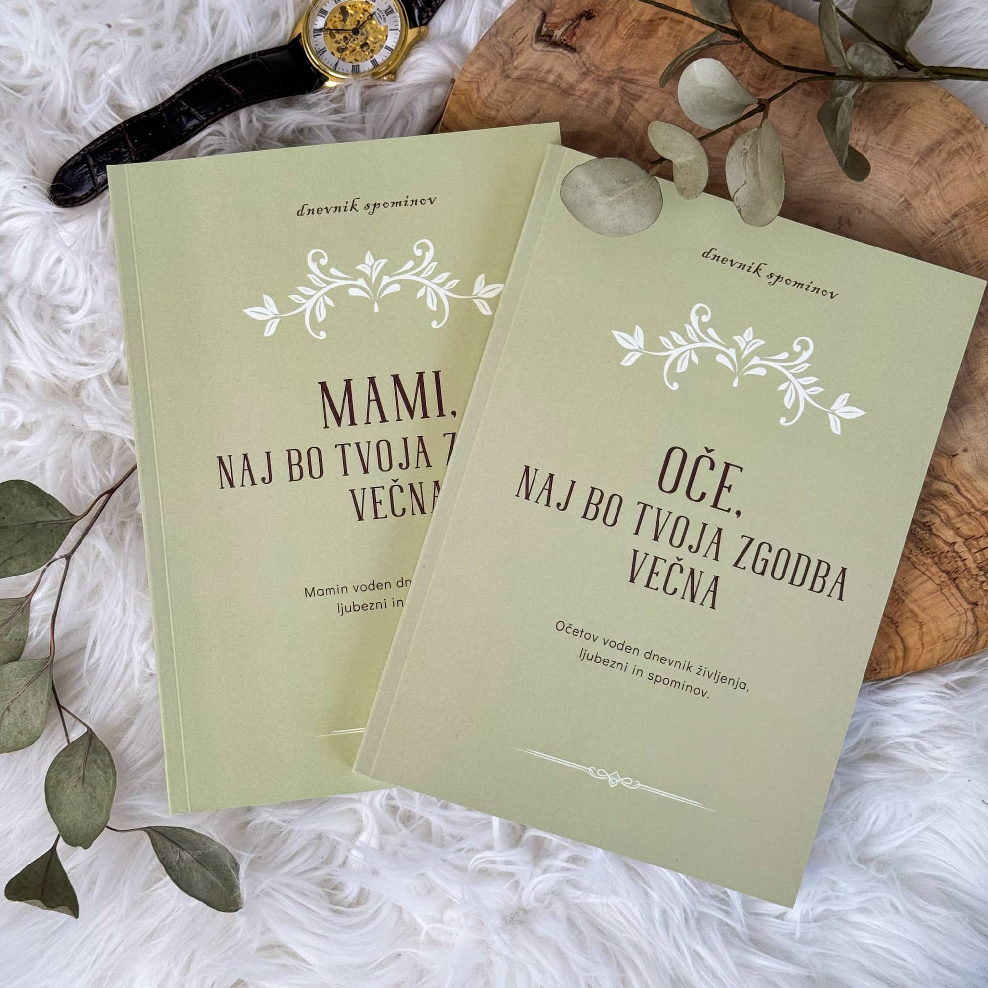 Mami in oče, naj bo vajina zgodba večna (mehka vezava)