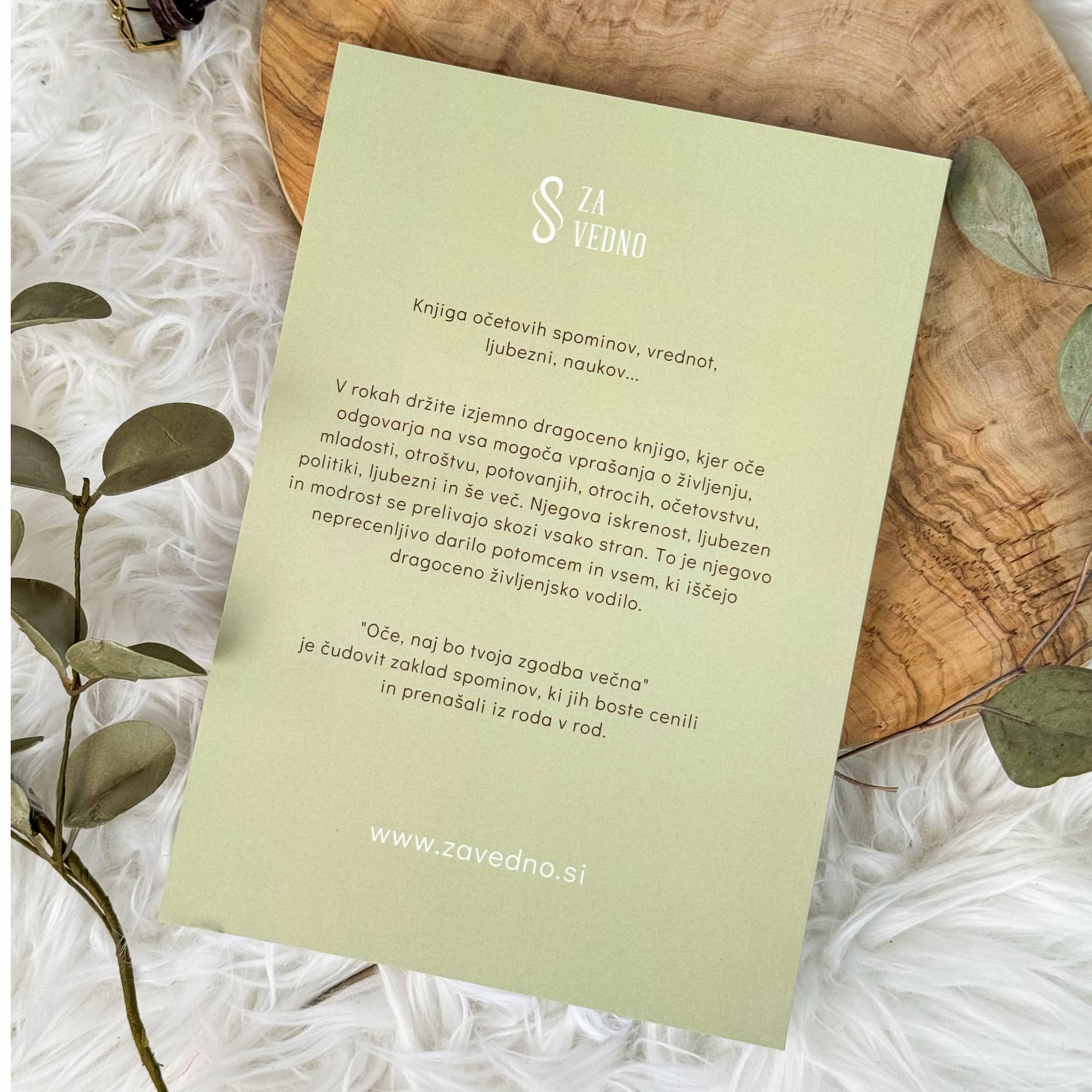 Oče, naj bo tvoja zgodba večna (mehka vezava)